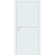 Plain style MDF panel white primed flush door price